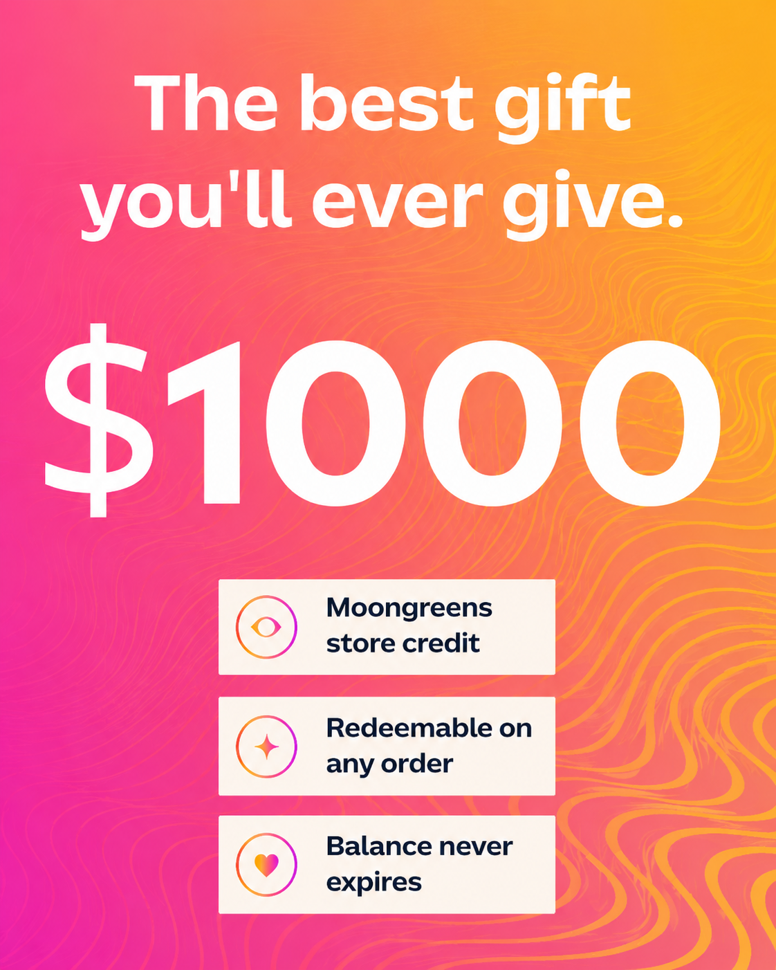 Moongreens Gift Card