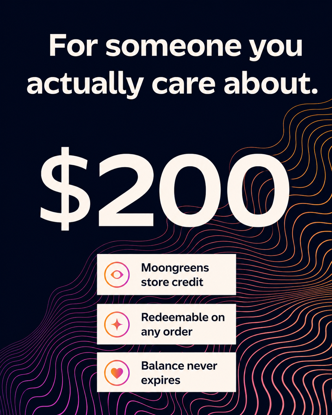Moongreens Gift Card