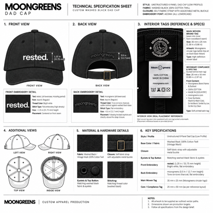 Moongreens Dad Cap