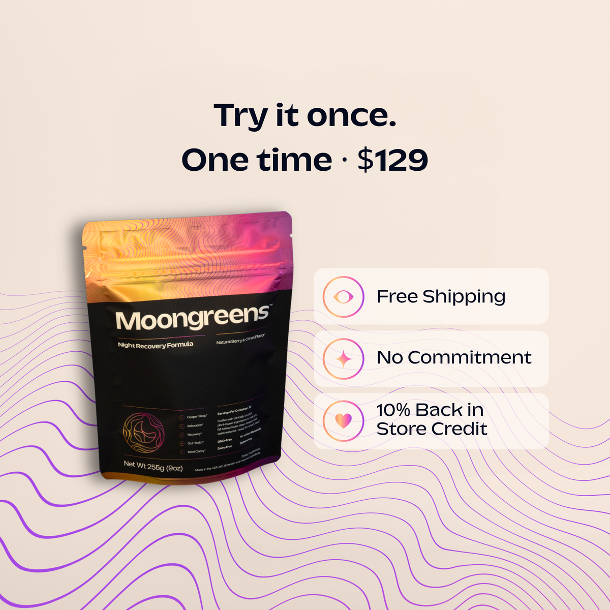 Moongreens Night Recovery Formula